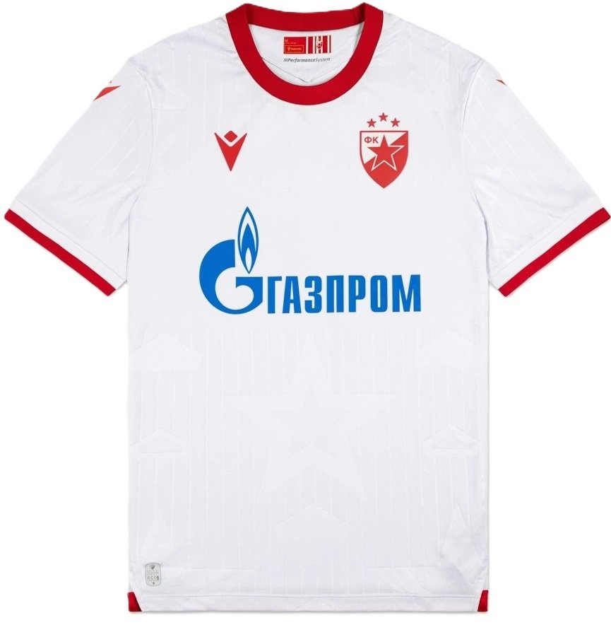 Camisa III Estrela Vermelha 2025 2026 Macron oficial 